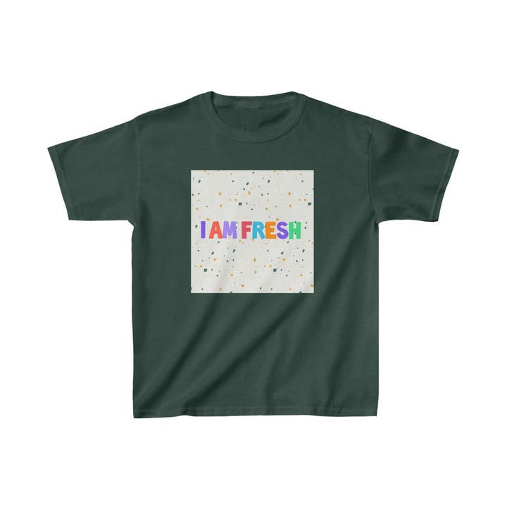 IAKAM I AM FRESH Kinderkatoen™ Tee2 voor wholesale door IAKAM