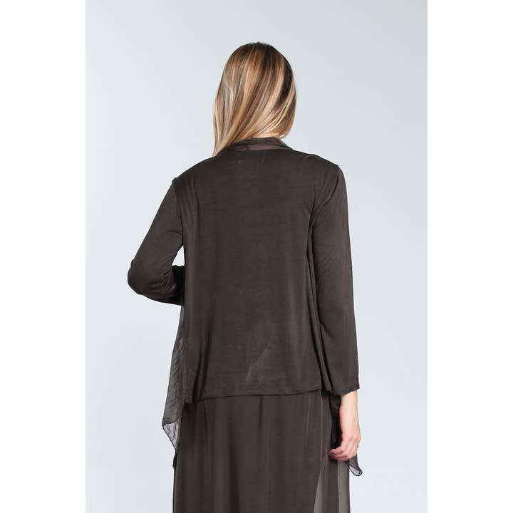 TINA Stephens Italy/Tees By Tina – wholesale Wrap – Women's – Ansley Silk Front Tie Wrap (BQ233)32