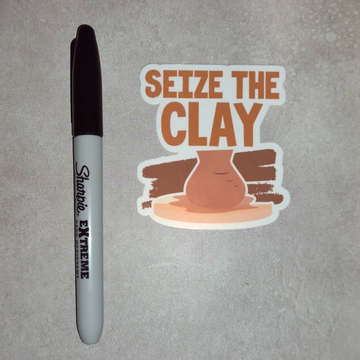 Dancing Dolphin Crafts - Wholesale Sticker - Pak de klei | Sticker voor aardewerkmaker | Keramische sticker3