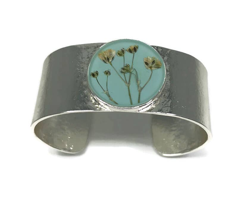Shari Dixon - Wholesale Cuff Bracelet - Baby's Breath Med Rd. Cuff Bracelet4