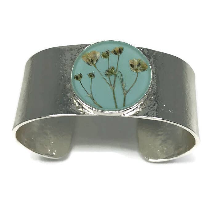 Shari Dixon - Wholesale Cuff Bracelet - Baby's Breath Med Rd. Cuff Bracelet4