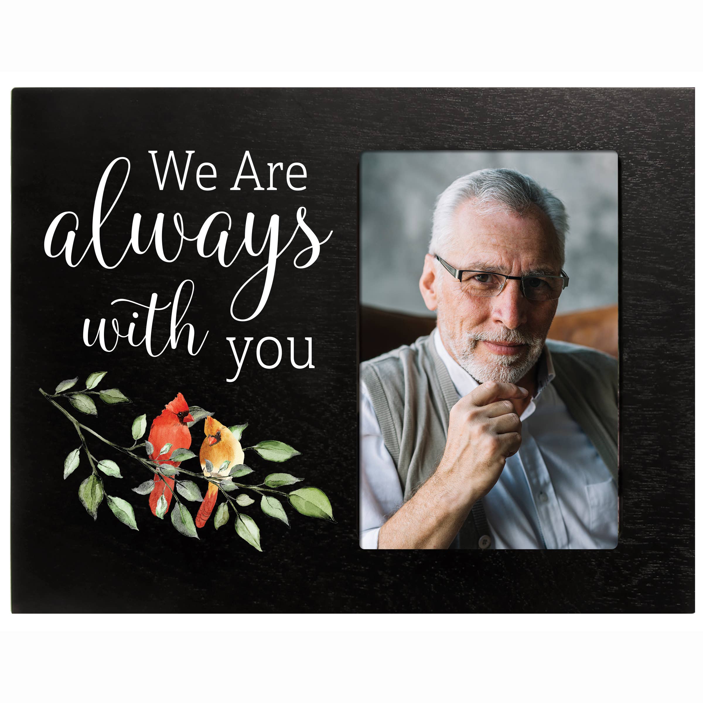 LifeSong Milestones - Wholesale Picture Frame - Cardinal We Are Always With You Sympathy Picture Frame 2