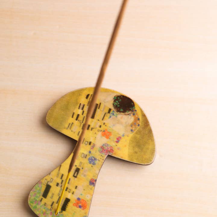 Mushroom Incense Holder for wholesale by Mushroom Menagerie