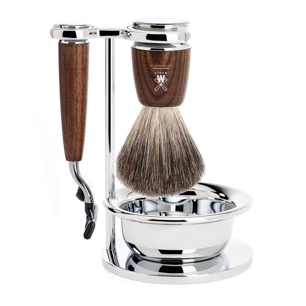 The Brighton Group USA - Wholesale Shaving Set/Kit - Men's - MÜHLE RYTMO 4 Pc. Shaving Set4