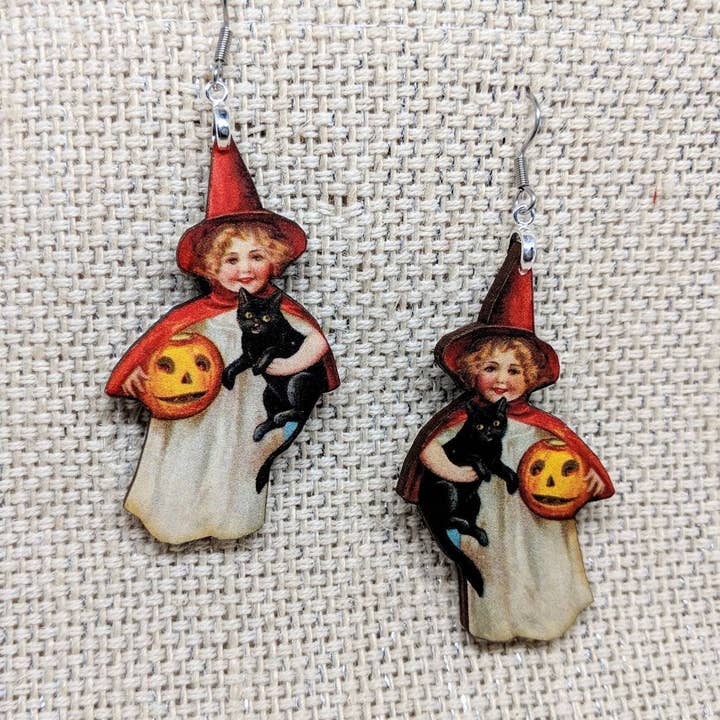 Red Witch Earrings for wholesale by Iamsonotcool