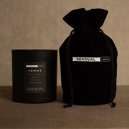 Sensual Candle Co. - Wholesale Jar/Filled Candle - Femme Sensual Candle3