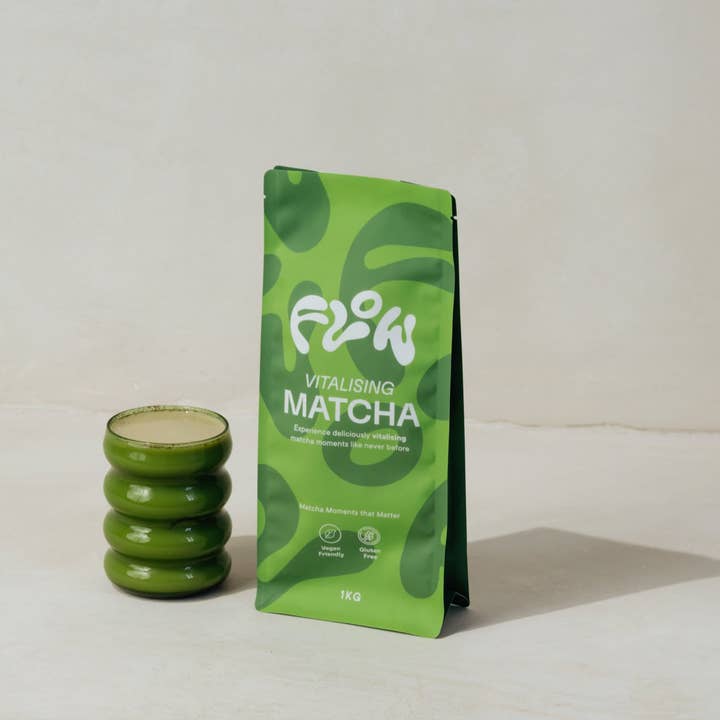 FLOW energigivande matcha för wholesale av Blendsmiths Drinkmakers