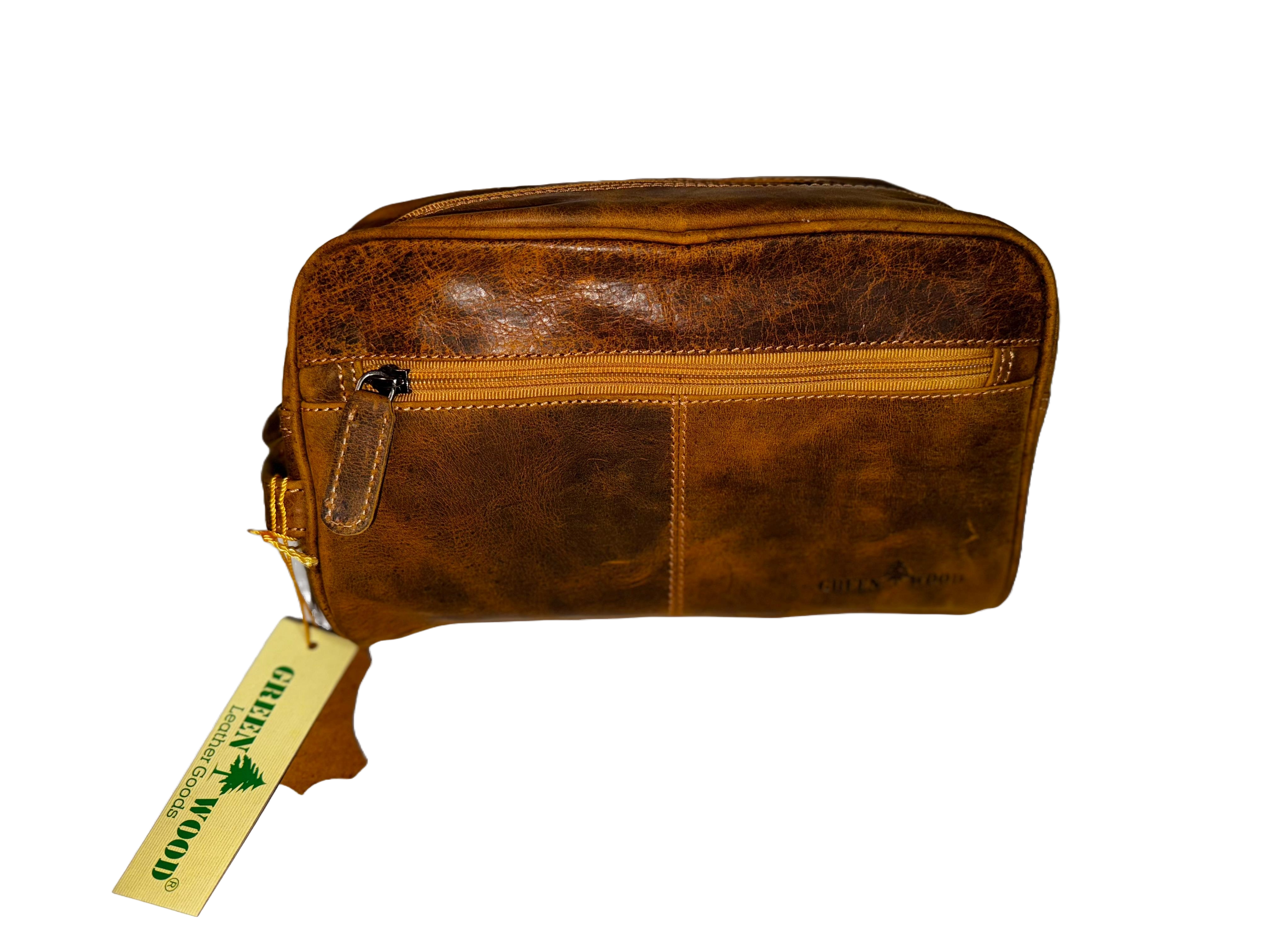 Greenwood Leather – wholesale Toiletry bag – Unisex – Leather Banff Toiletry Bag5