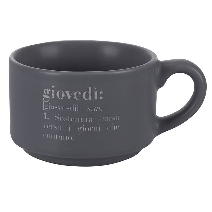 VdE Tivoli 1996 - Wholesale Coffee/Tea Cup - VICTIONARY WEEK SET 6 STACKABLE CUPS WITH STAND5