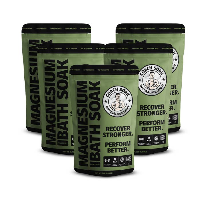 Coach Soak - Wholesale Bath Soak/Milk - Coach Soak: Muscle Recovery Bath Soak - Bundle