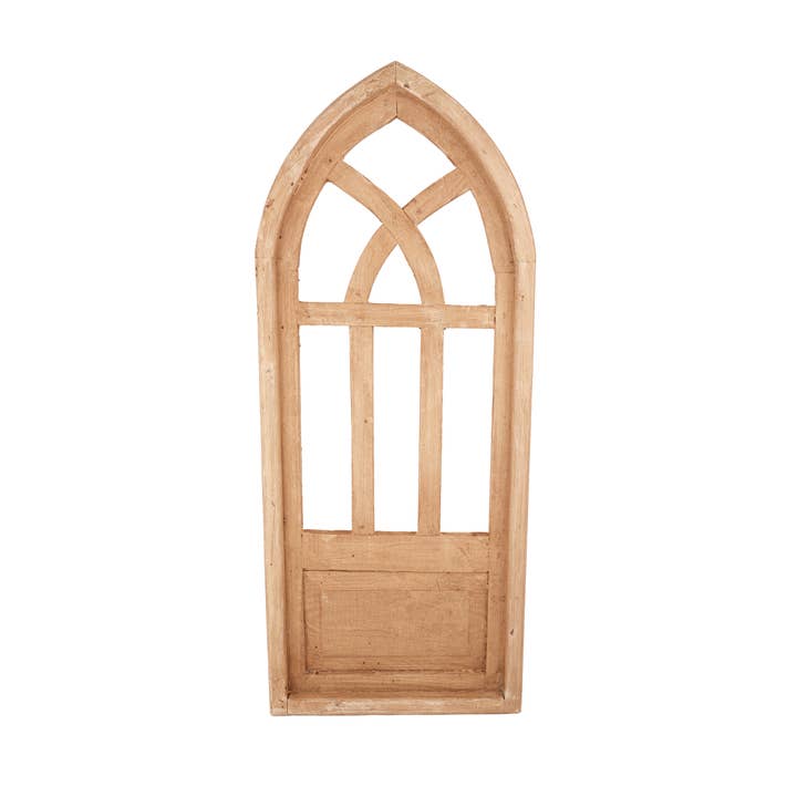 Fargo Farmhouse Window-WH-12x29-Wall Decor-White-NEW for wholesale by My Amigos Imports