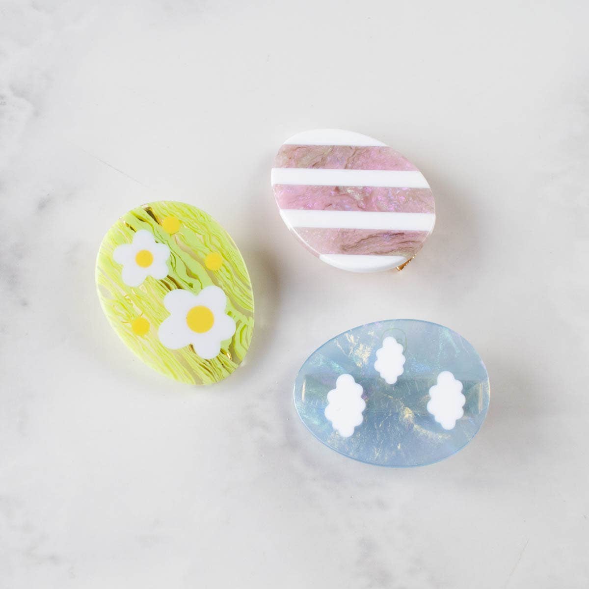 Tiepology – wholesale Hair pin – Eco Happy Oval Hair Pin2