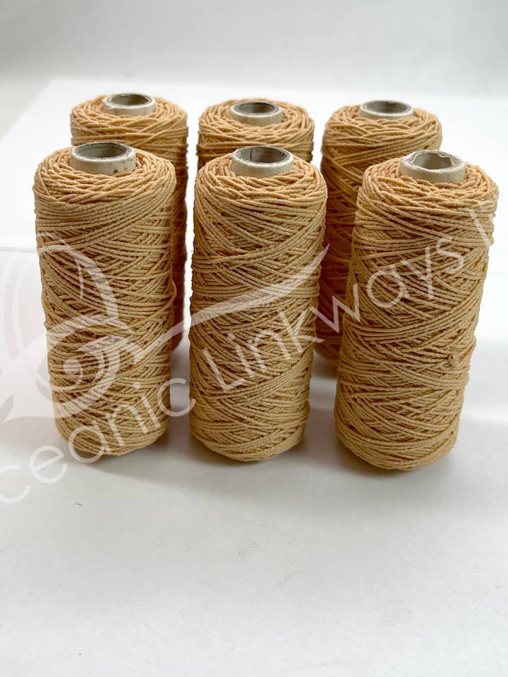 (PC)CORD - ELASTIC NATURAL ROLL OF 50 YARDS for wholesale by Oceanic Linkways Inc