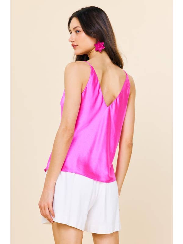 SKIES ARE BLUE - Wholesale Camisole - Women's - Satin Cami Top6