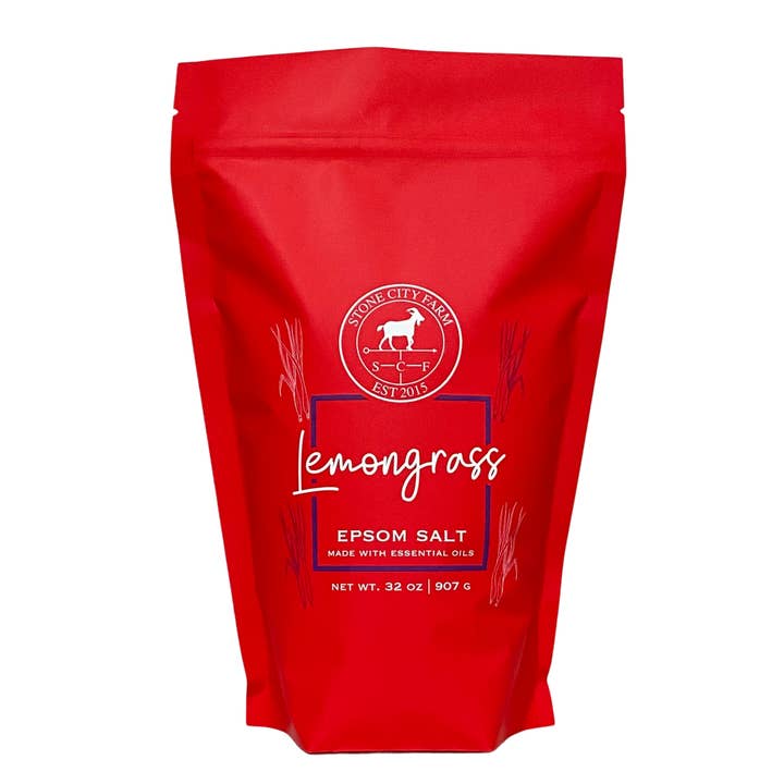 Lemongrass Bath Salts for wholesale by Stone City Farm