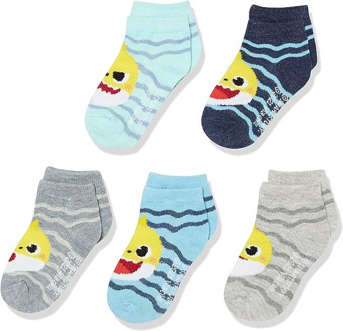 Infinite Basics - Wholesale Socks - Kids - 20-Pairs Licensed Assorted Kids' No-Show Socks2
