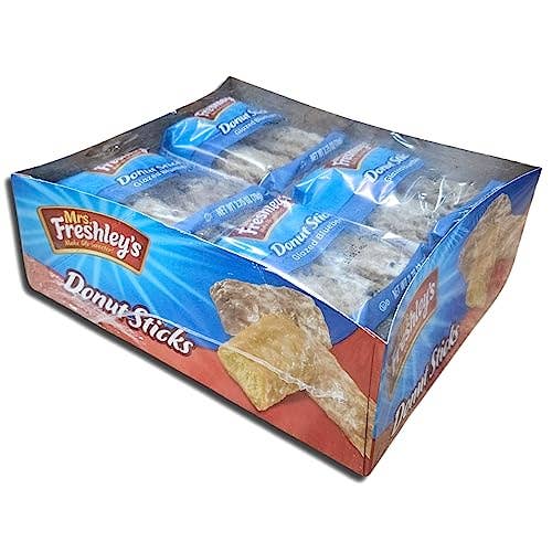 Shop The King - Wholesale Cookie - Mrs Freshley's Donut Sticks Glazed 2pk 12 Per Box