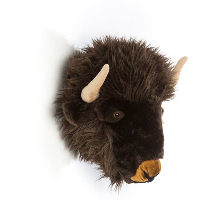 WILD & SOFT - Wholesale Wall Accent - Alex the buffalo: Wall deco2
