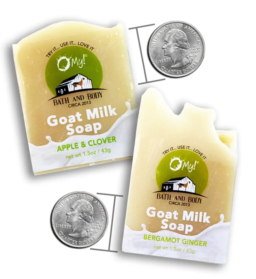 O My! Bath and Body – Großhandel Feste Seife – O My Goat Milk Soap 1,5 Unzen Traveler | Hergestellt aus roher Ziegenmilch18