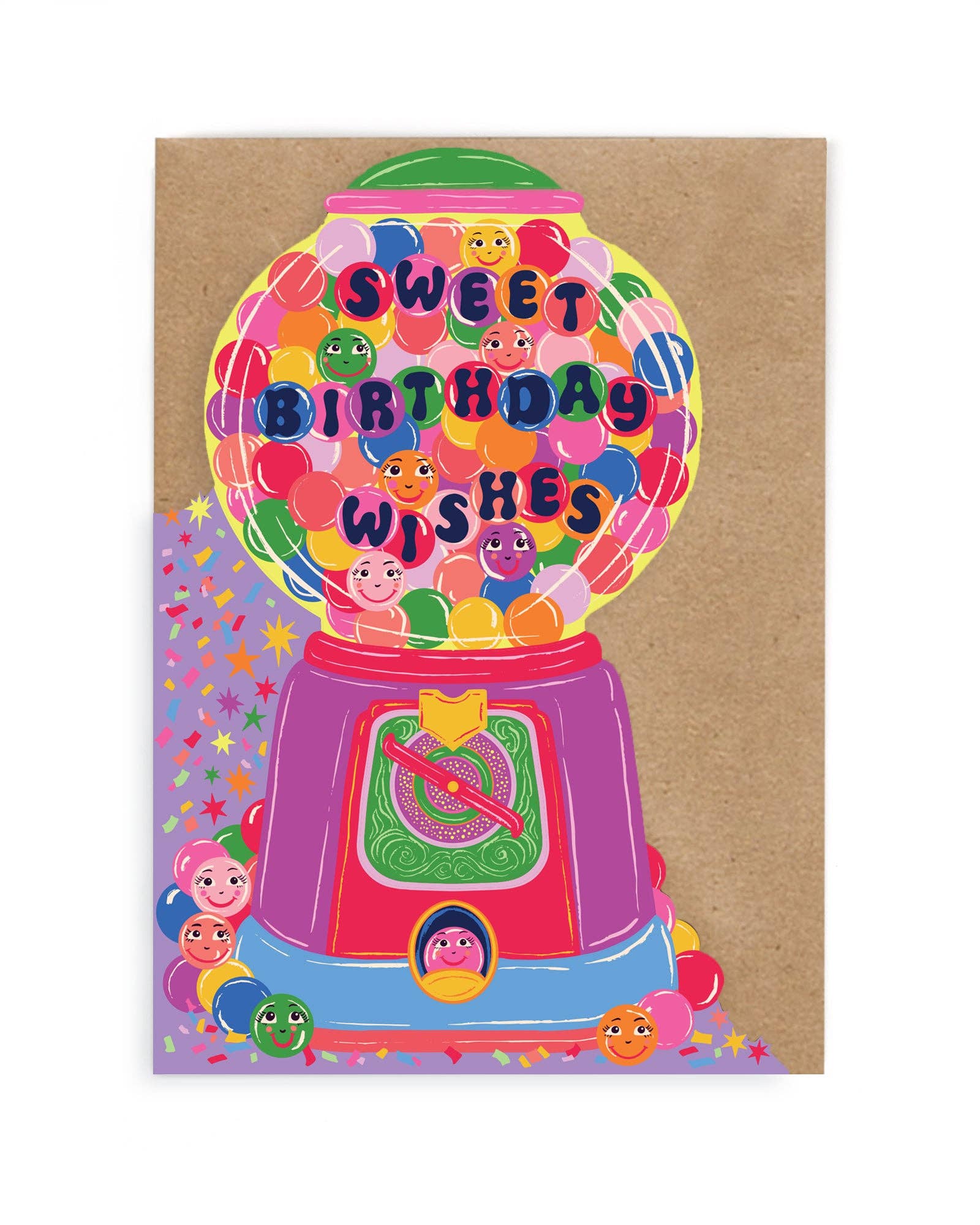 Cath Tate Cards - Wholesale Birthday Card - CANDY BIRTHDAY0