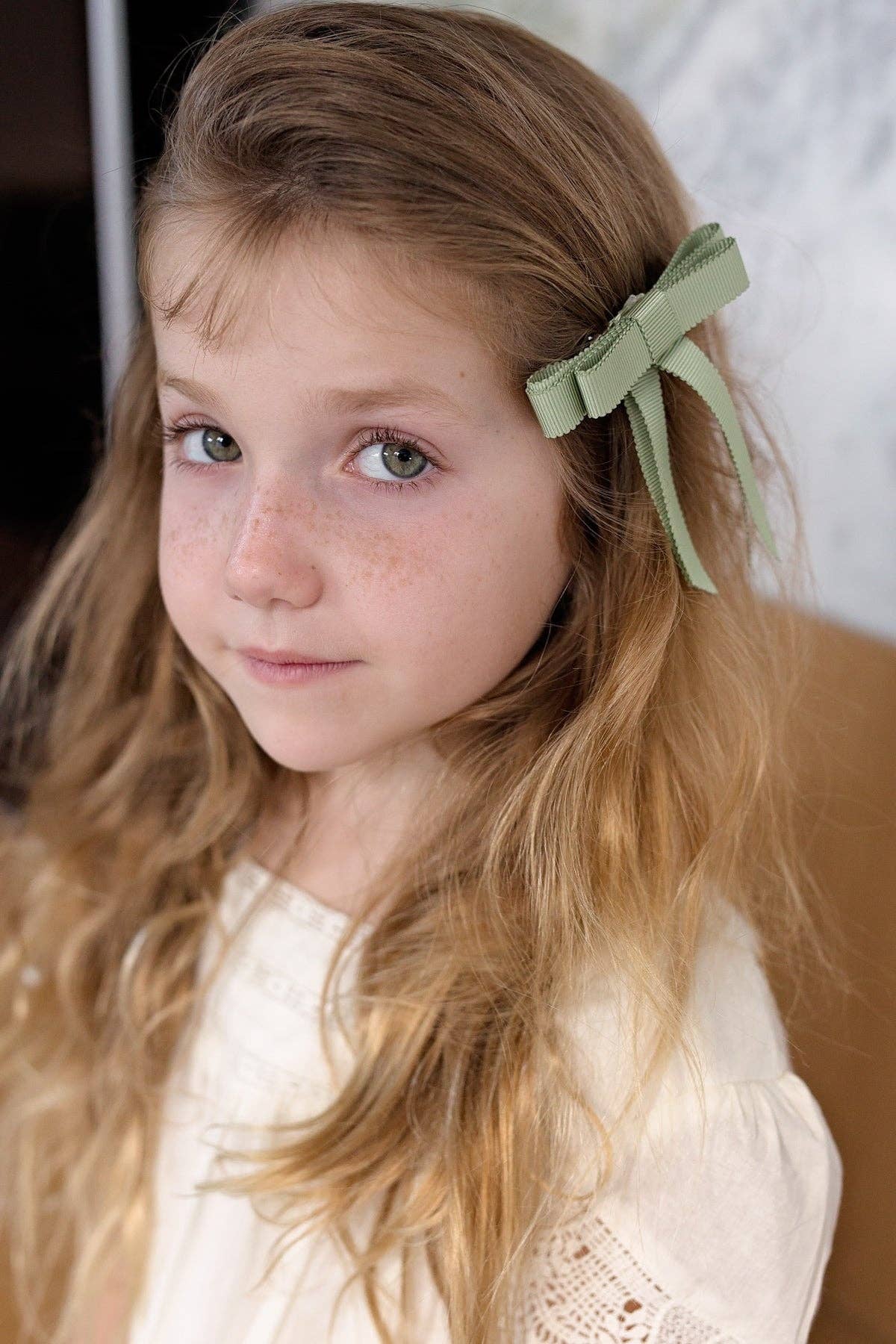 Project 6 NY Kids - Wholesale Hair Bow - Kids - Grosgrain Bow Clip Set (2) - Sweet Nectar9