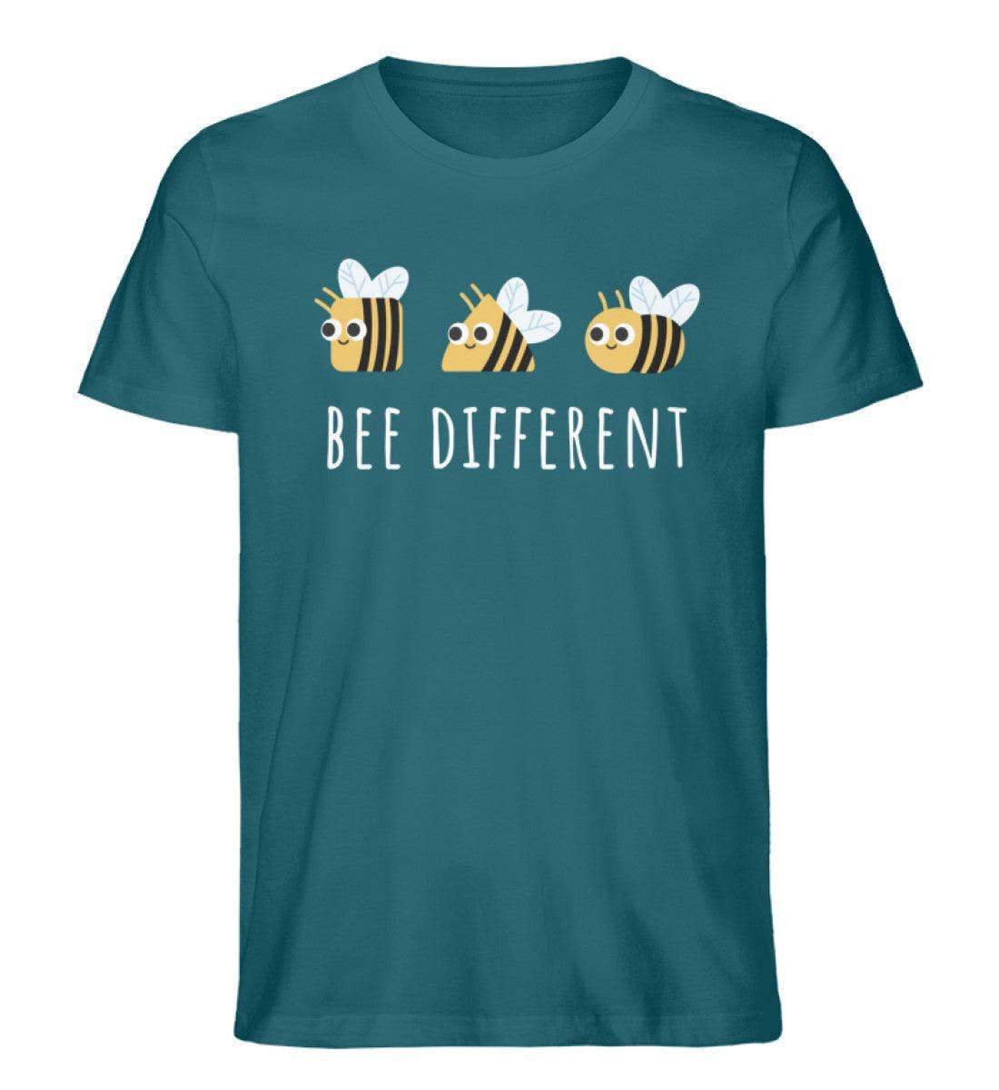 GARTENFAN - Wholesale Screen Printed T-Shirt - Men's - Bee different - men's premium organic shirt1