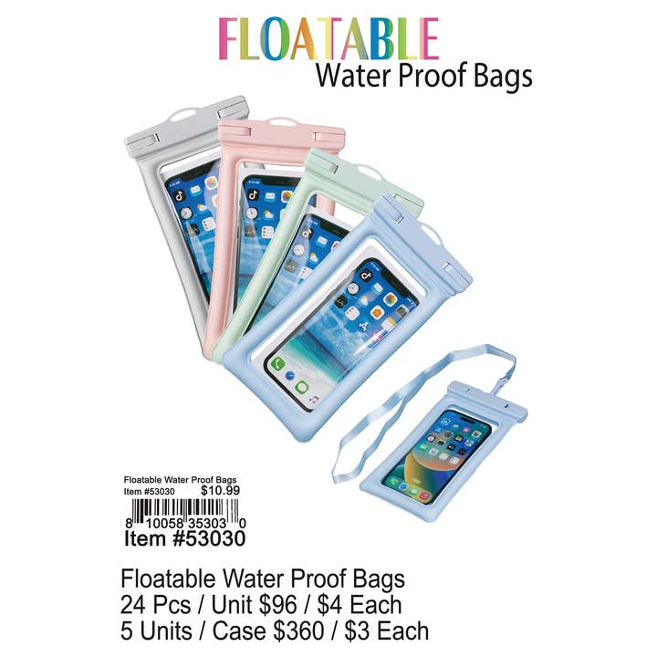 Puka Creations - Wholesale Beach Bag - Floatable Water Proof Bags