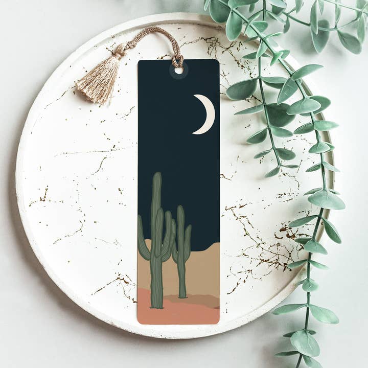 Victoria in Design - Vendita all'ingrosso Segnalibro - Segnalibro Desert Night con nappina2