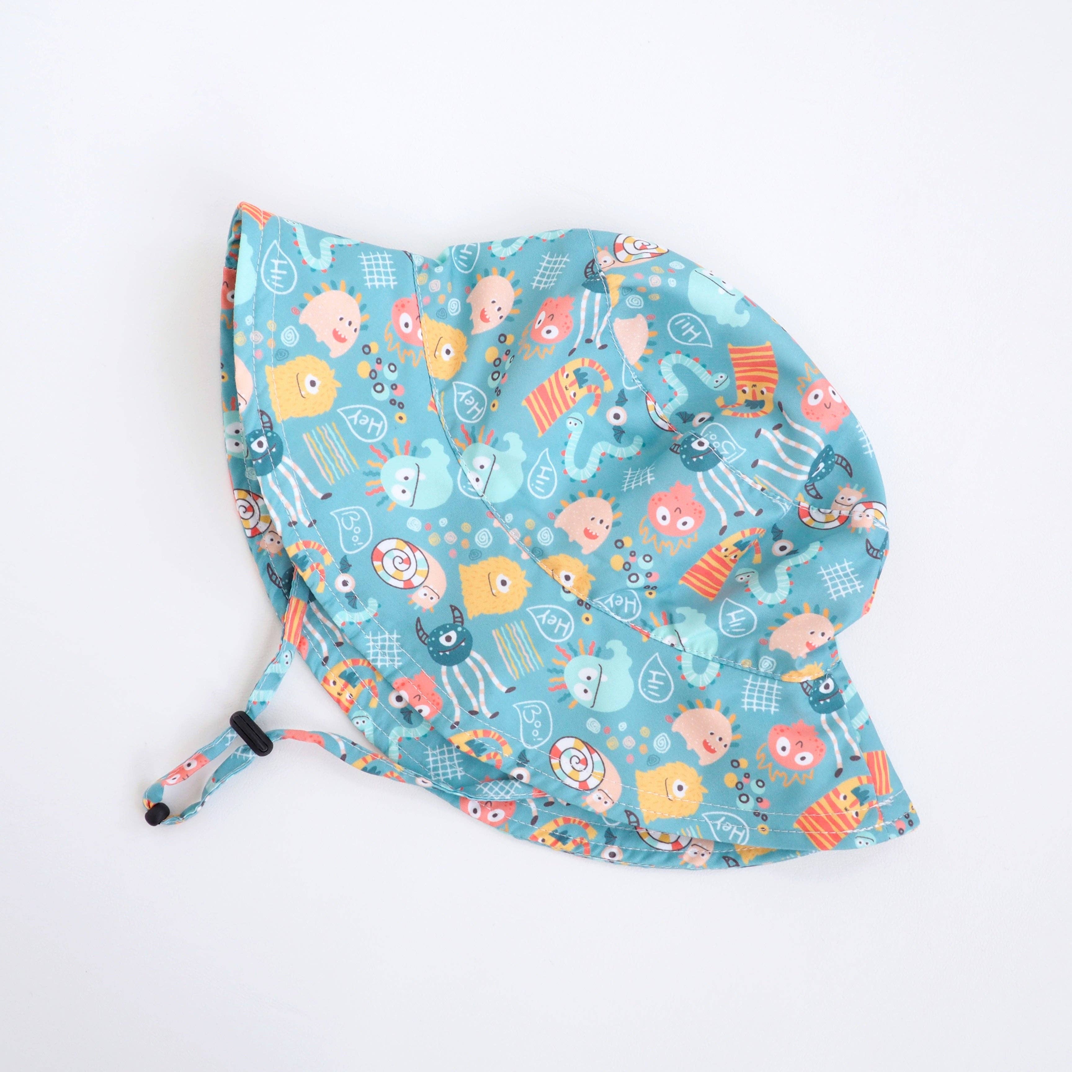 Honey Lemonade- Minky Baby Blankets and Gifts - Wholesale Sun Hat - Kids - Baby & Kid Sun Hat - Monster Party