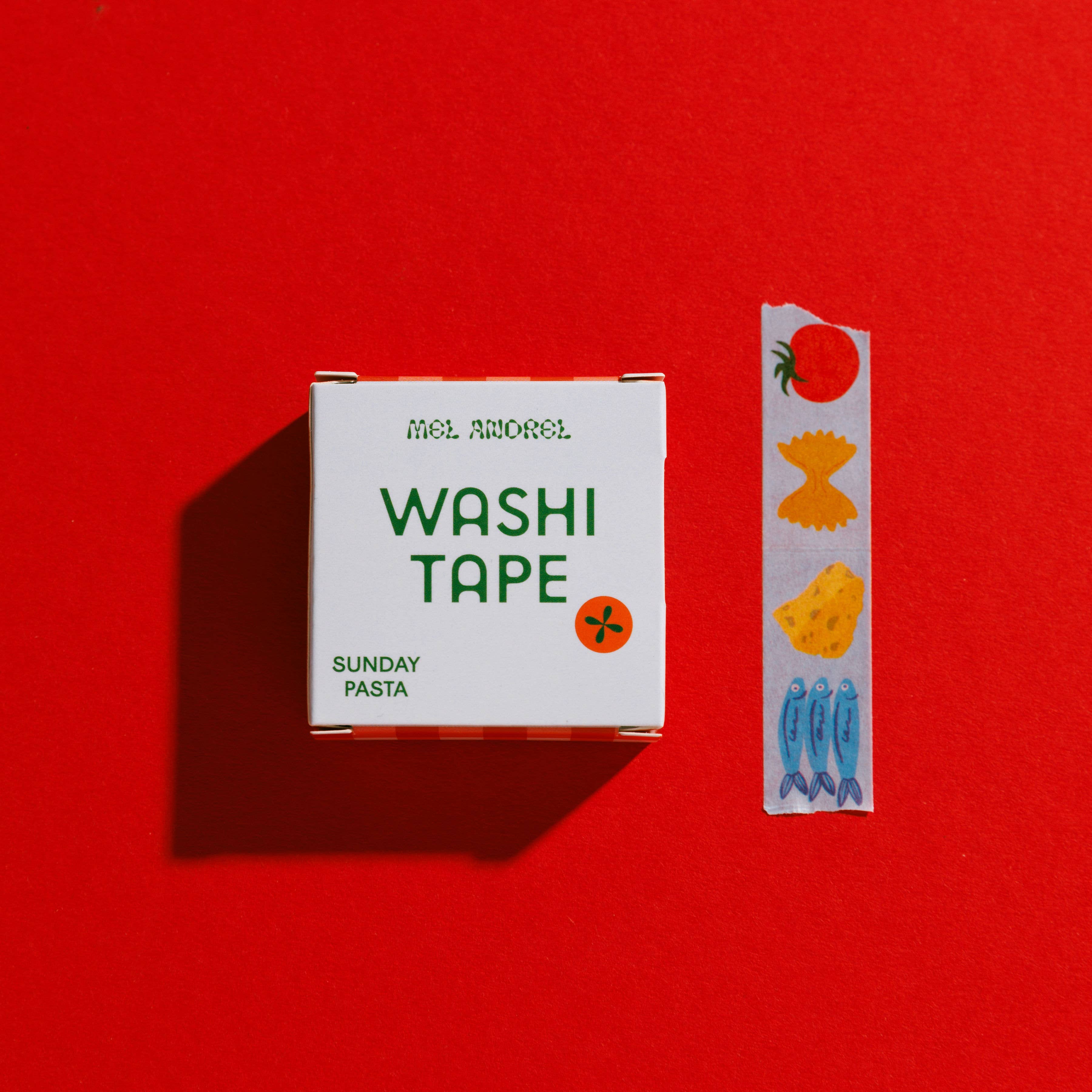 Mel Andrel - Wholesale Washi Tape - Sunday Pasta Washi Tape 1