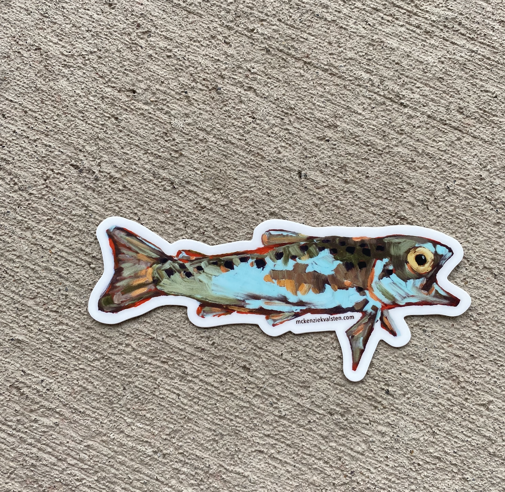 Mckenzie Kvalsten - Wholesale Sticker - Fishstick Vinyl Sticker1