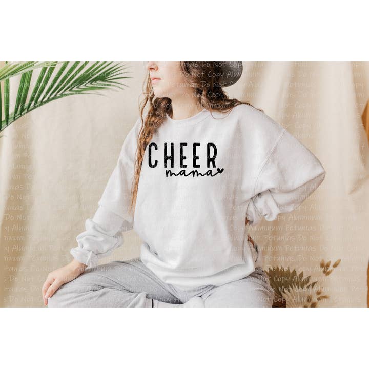 Cheer Mama Graphic Tee for wholesale by Aluminum Petunias