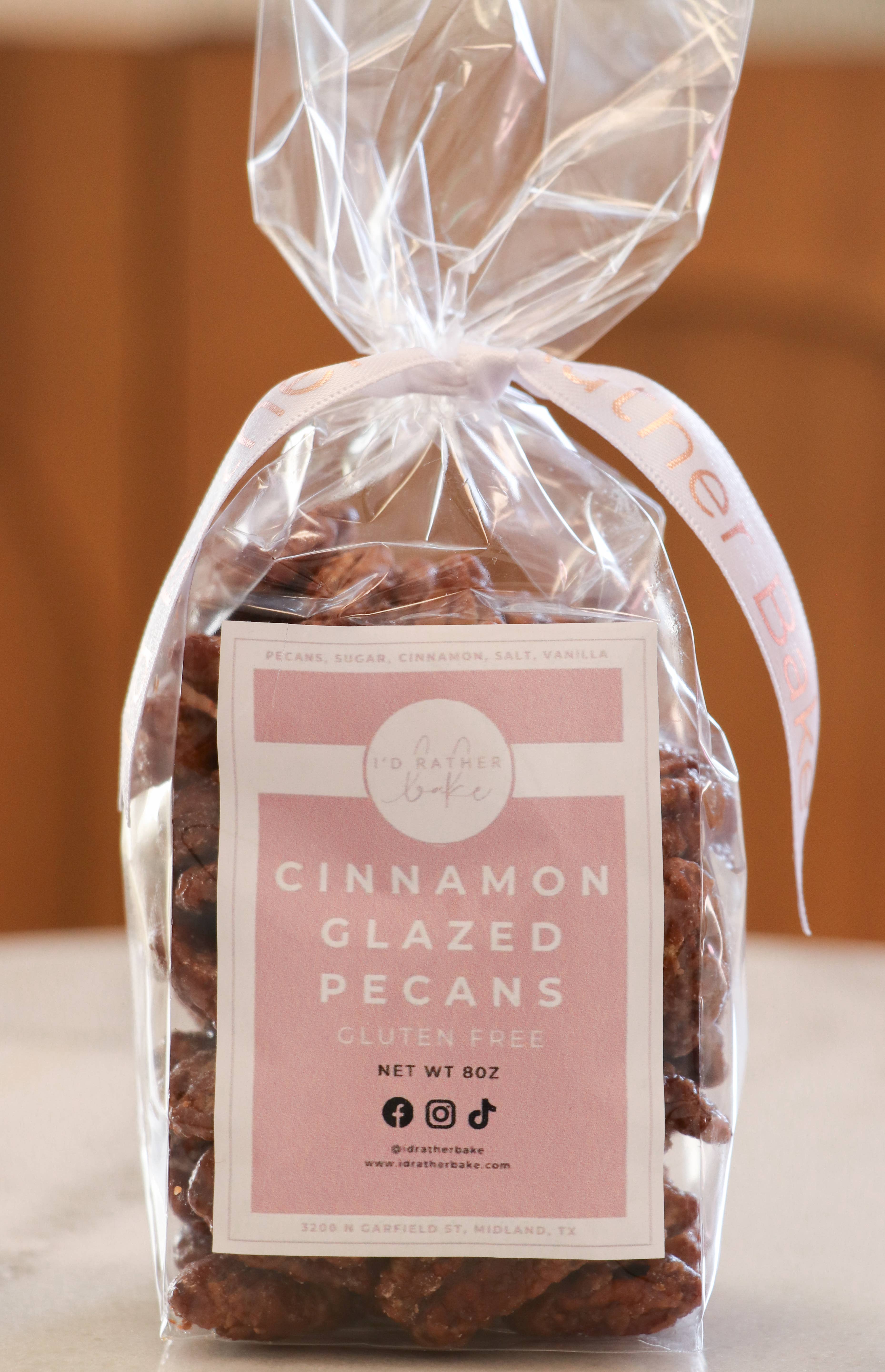 I’d Rather Bake - Wholesale Nuts - Cinnamon Glazed Pecans2