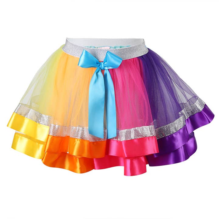 Jupe tutu avec bordure argentée JoJo Siwa Colors pour la vente par Wenchoice