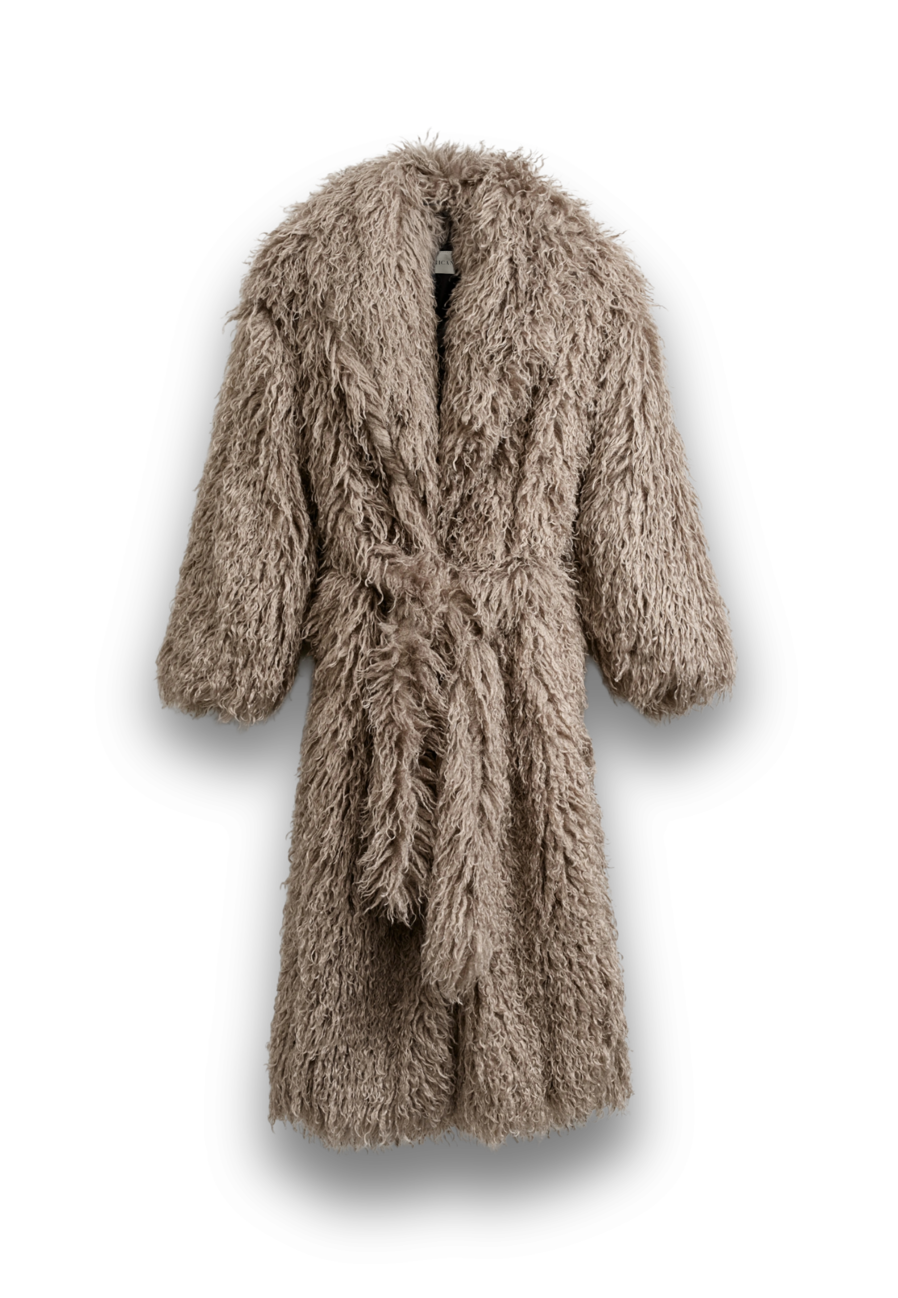 Ricano - Wholesale Fur/Faux Fur Coat - Women's - Women's Faux Fur Coat Marielle – Knee-Length Luxury Look3