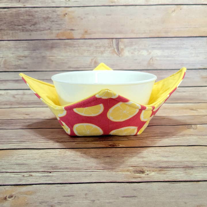 Burpie Bibs Boutique - Wholesale Oven Mitt/Pot Holder - Fruit Bowl Cozy | Lemon Cherry Strawberry Orange Hot Pad19