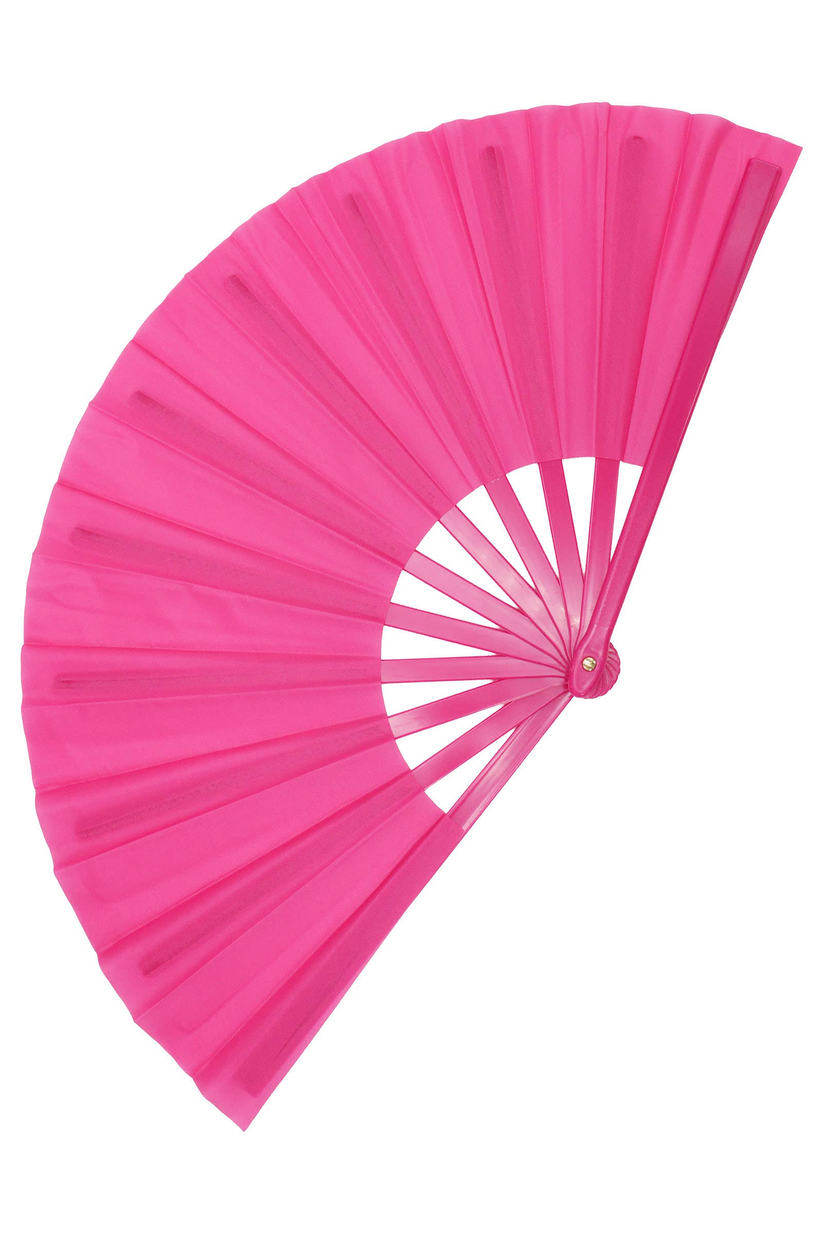 ASSORTED Large Solid Line Dance Folding Fan - 13 Inch for wholesale on Faire11