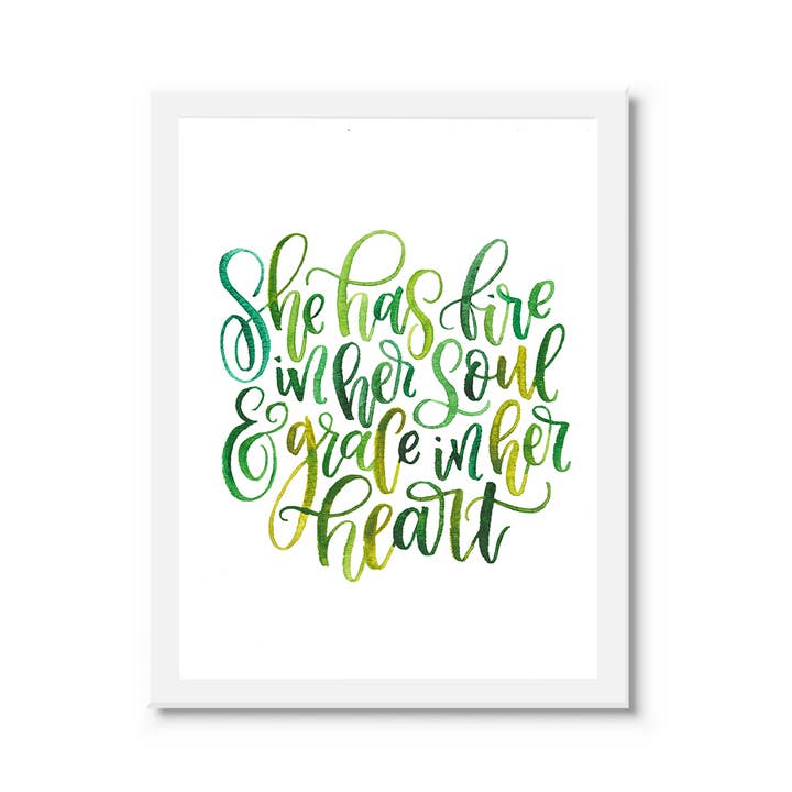 Selena Ashley Designs - Wholesale Art Print - She Has Fire0