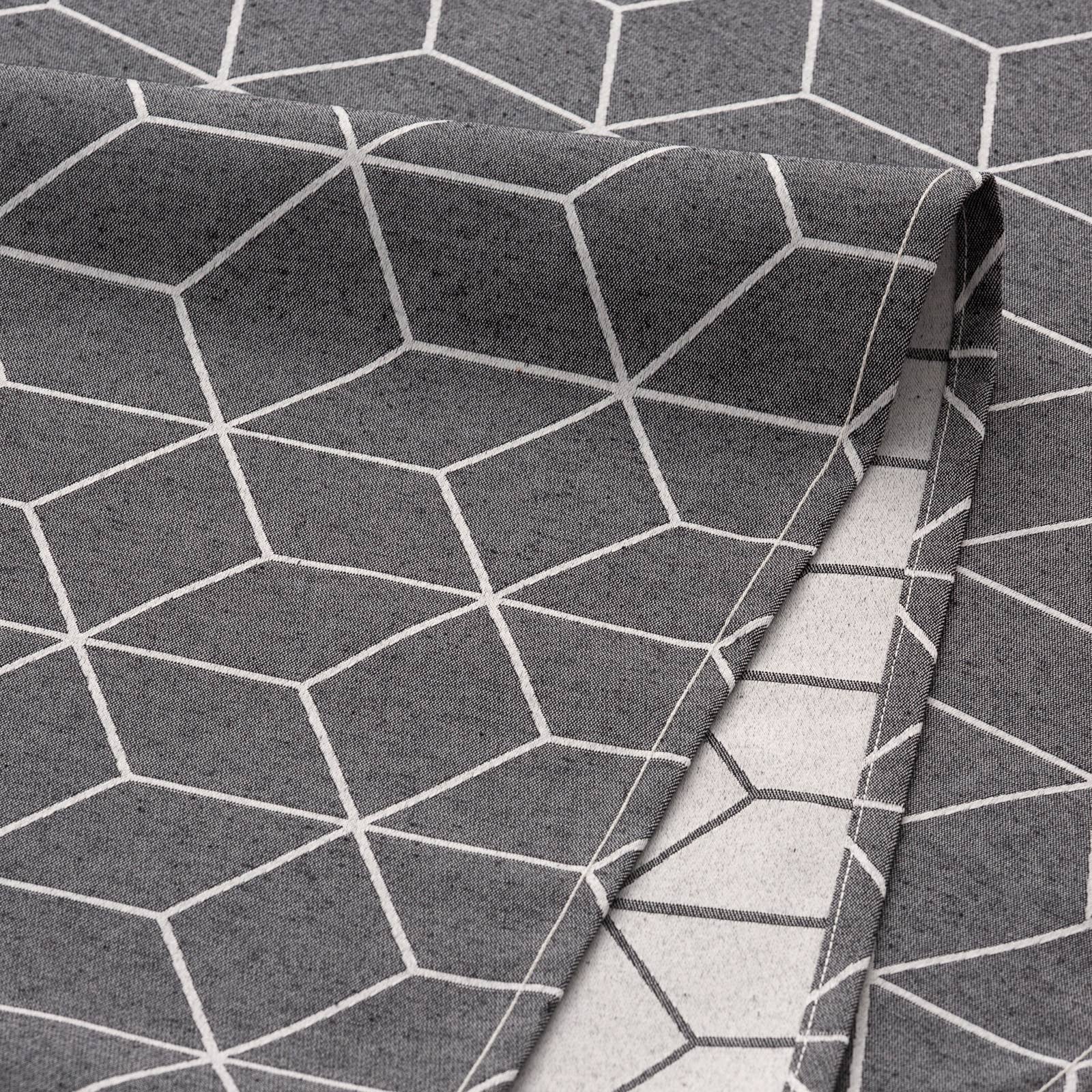 GAMUSI - Vendita all'ingrosso Tovaglie - Tovaglia impermeabile in cotone jacquard geometric LINE5