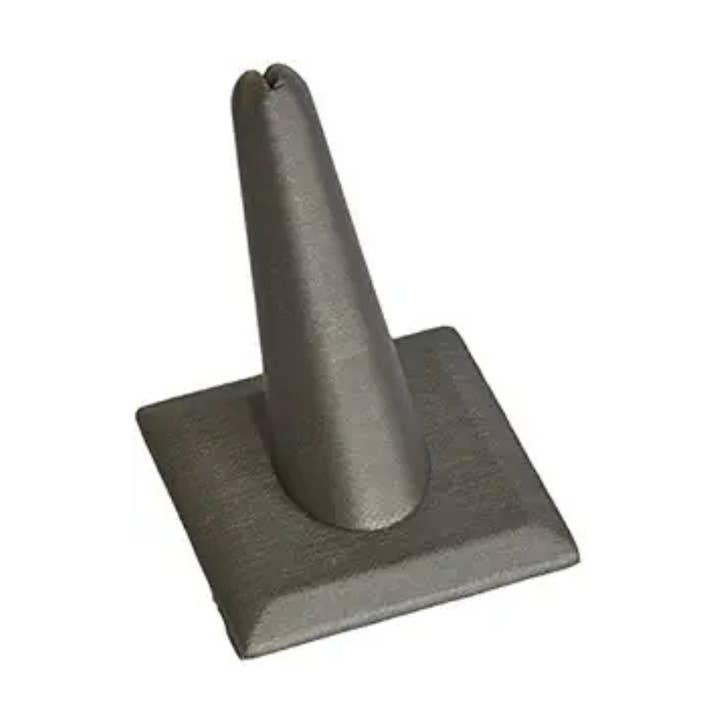 Ring-Display-Fingerhalter Stahlgrau für den Großhandel von Zakka