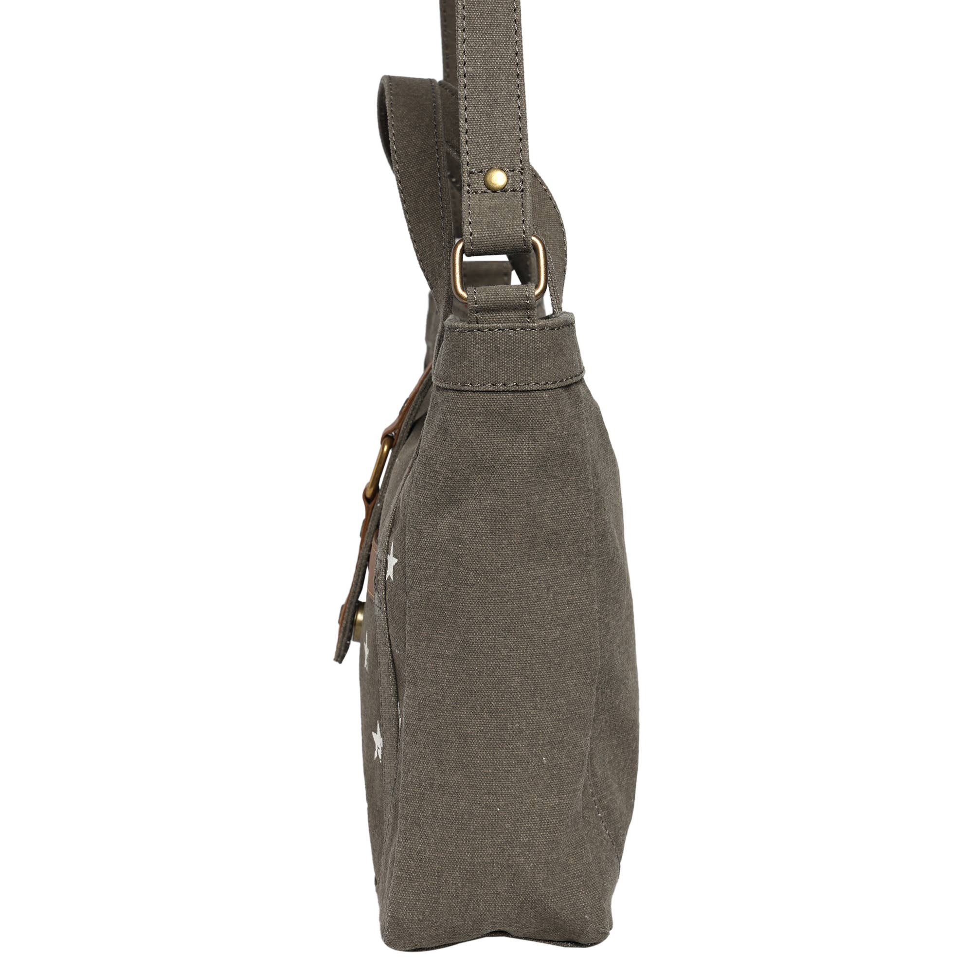 Mona B. – wholesale Crossbody bag – Women's – Escape Star Up-Cycled Canvas Crossbody Bag5