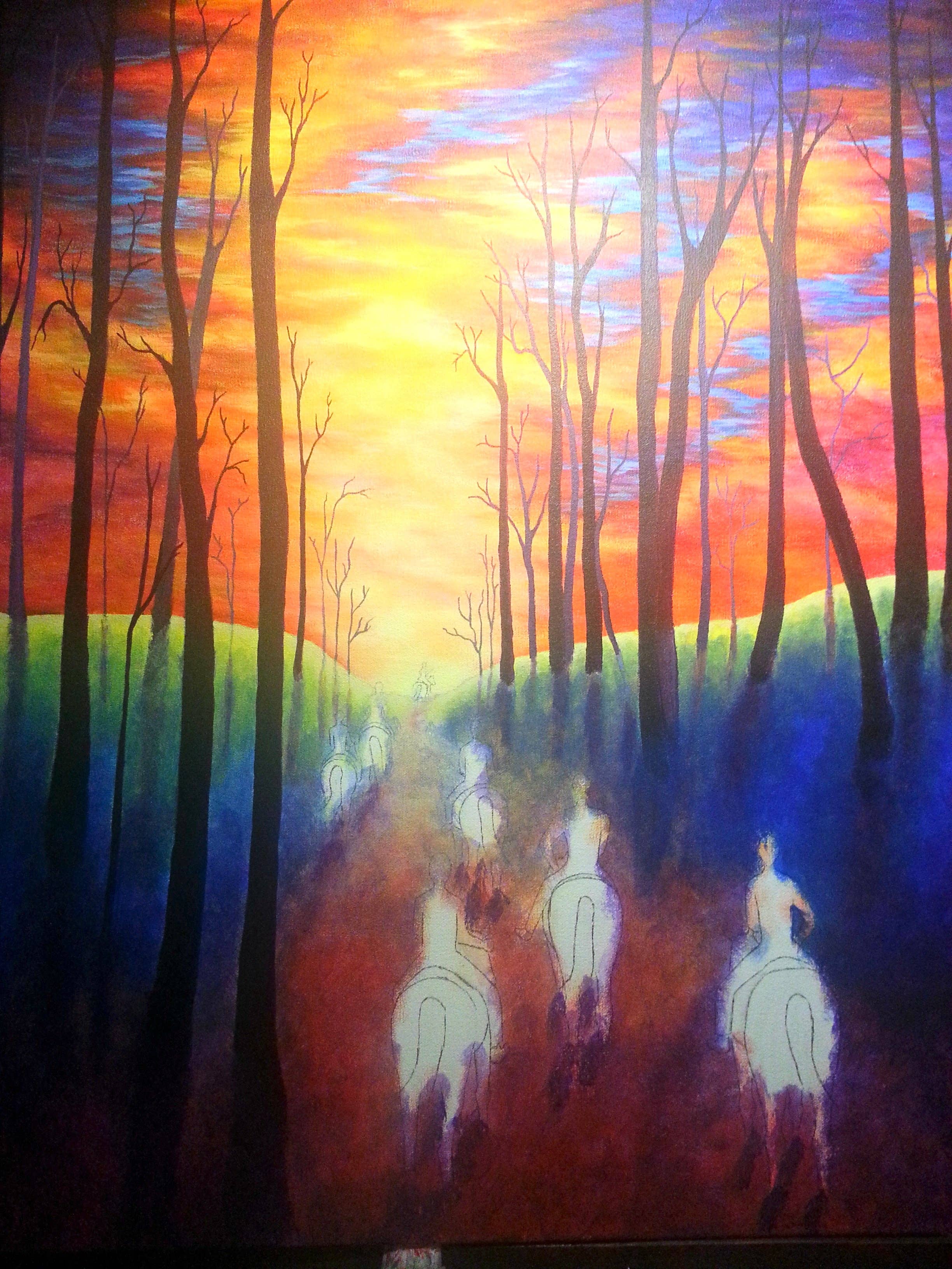 CherieSmittleArt - Wholesale Art Print - Hunting Party5