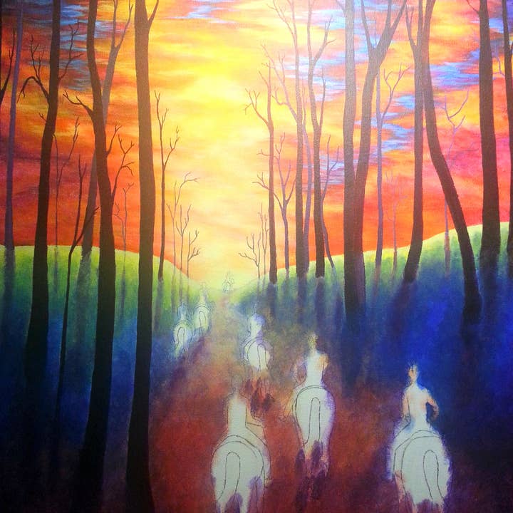 CherieSmittleArt - Wholesale Art Print - Hunting Party5