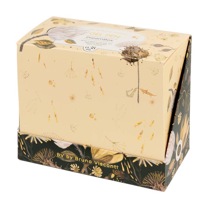 BV by Bruno Visconti - Wholesale Pen - DreamBox Gel Click Pen in a Gift Box - Night Flowers5
