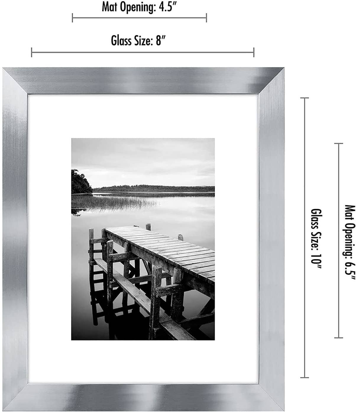 Americanflat - Wholesale Picture Frame - Americanflat Picture Frame with Mat Standard Molding167