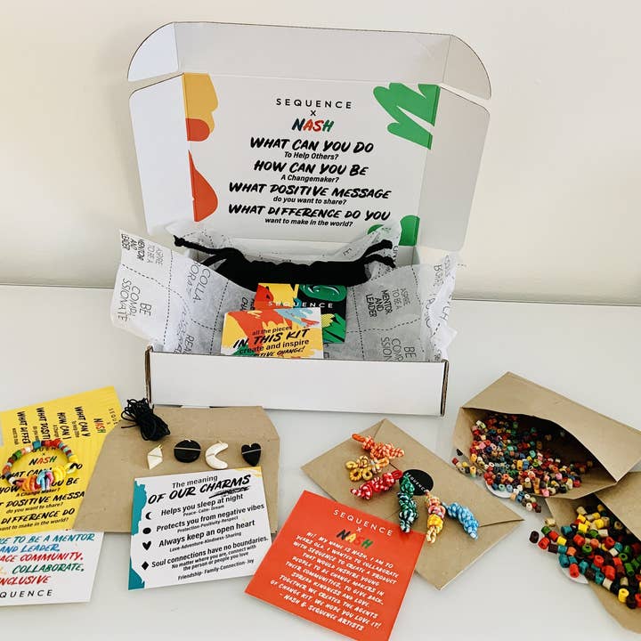 SEQUENCE x NASH- AGENTS OF CHANGE DIY KIT for wholesale by SEQUENCE APPAREL LLC
