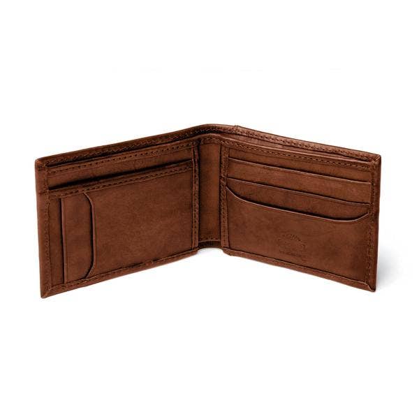 Mission Mercantile Leather Goods - Wholesale Wallet - Men's - Benjamin Leather Bifold w/Front Pocket Wallet3