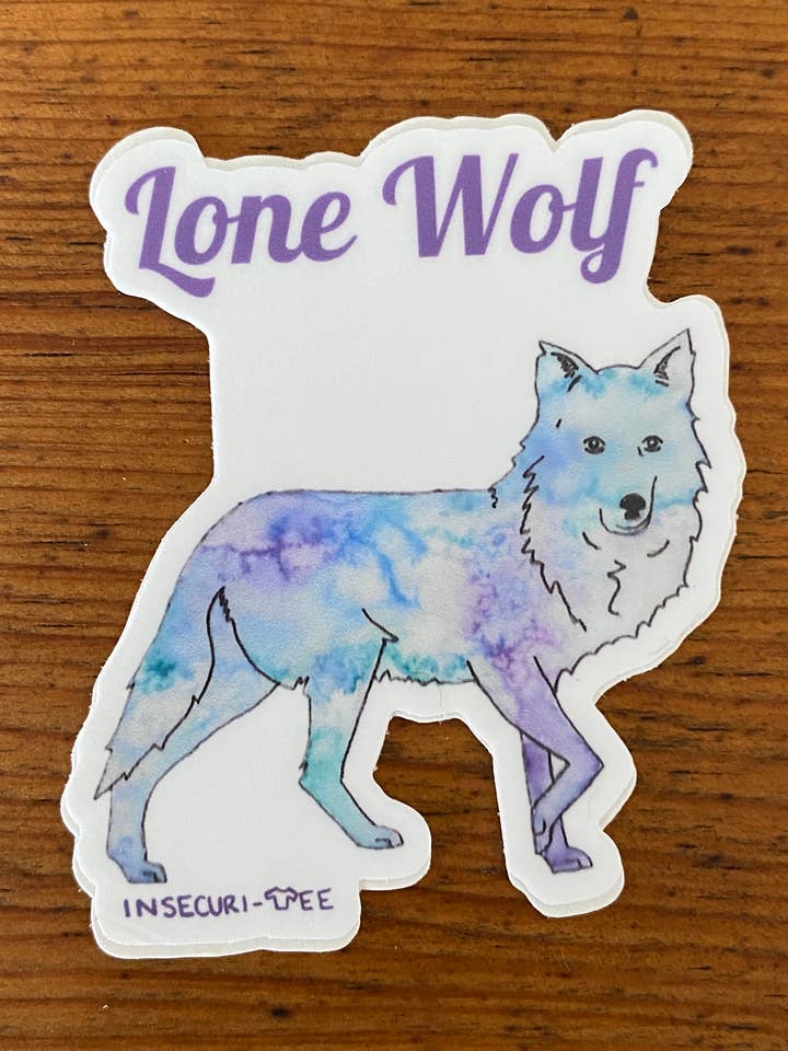 Loup solitaire pour la vente par INSECURI-TEE