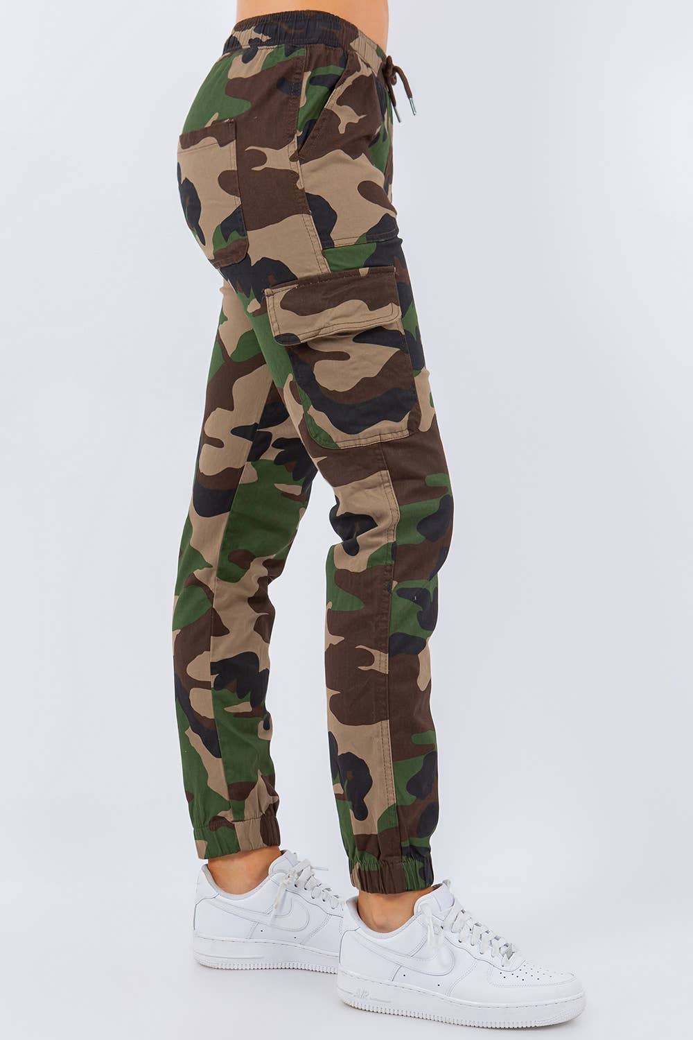 Veracci - Wholesale Pants - Women's - Stretch Twill Cargo Jogger Pants womens4