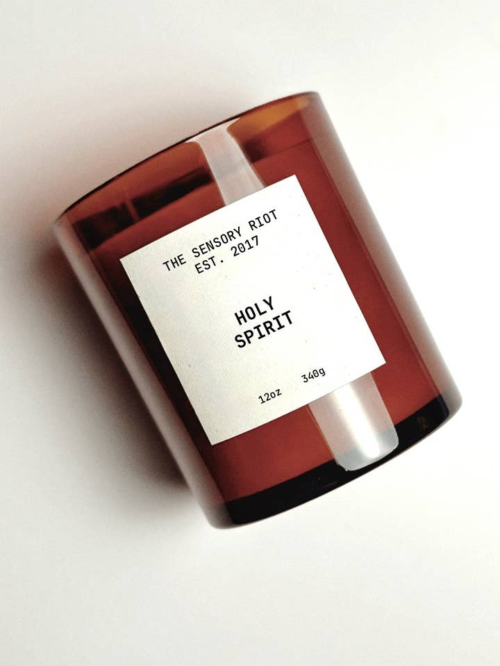 HOLY SPIRIT 12 oz candle for wholesale by The Sensory Riot